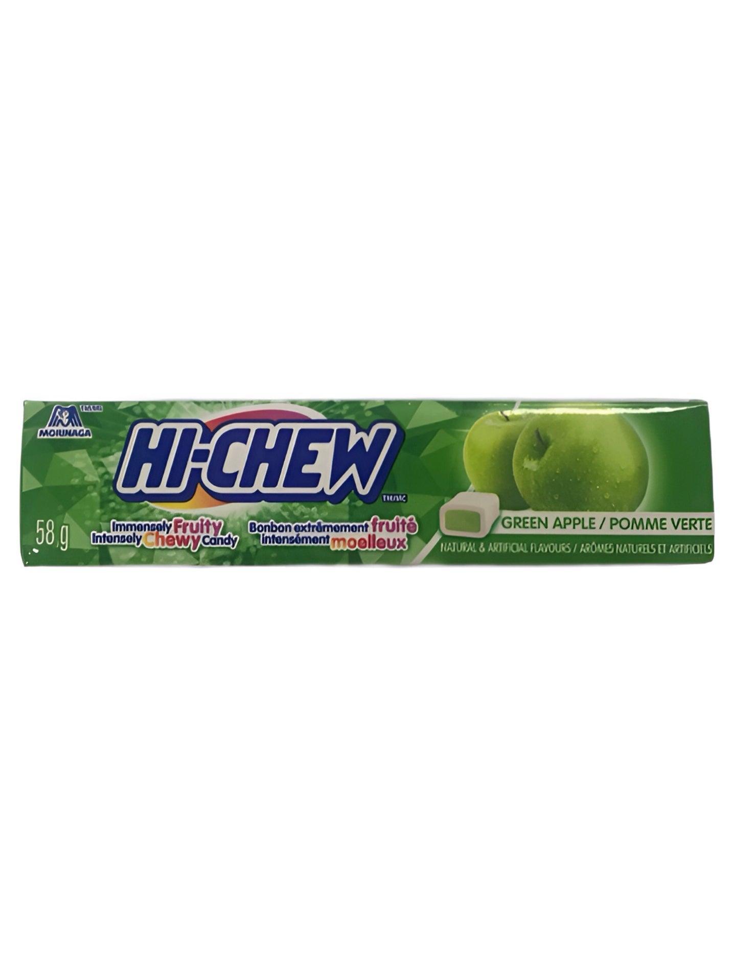 Hi-Chew Green Apple Fruit Chews - Canadian Edition
