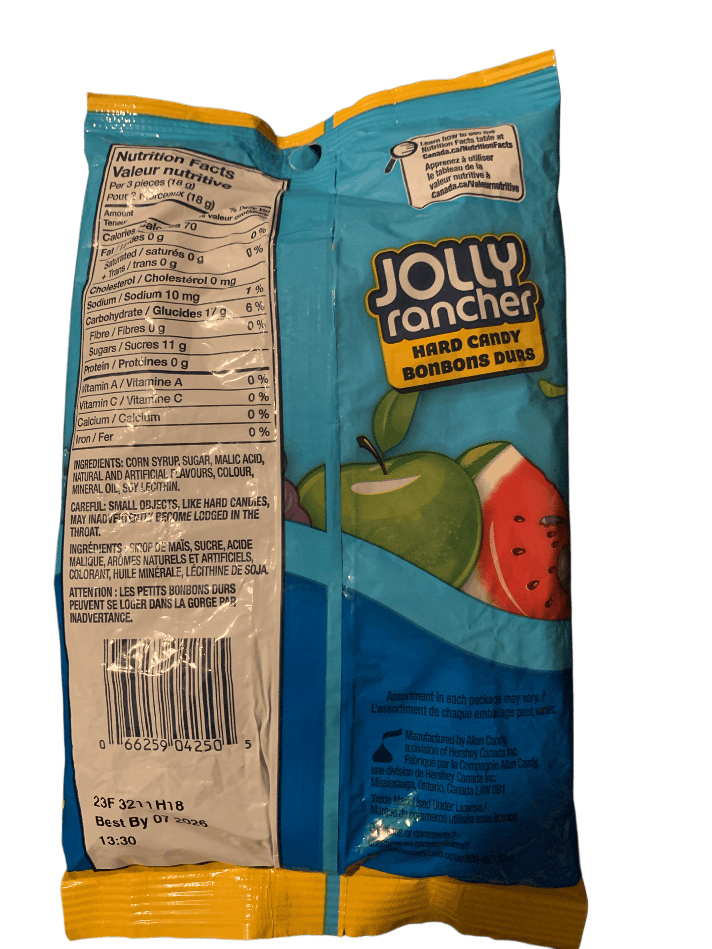 Jolly Rancher Hard Candy Bag 198G - Canadian Edition