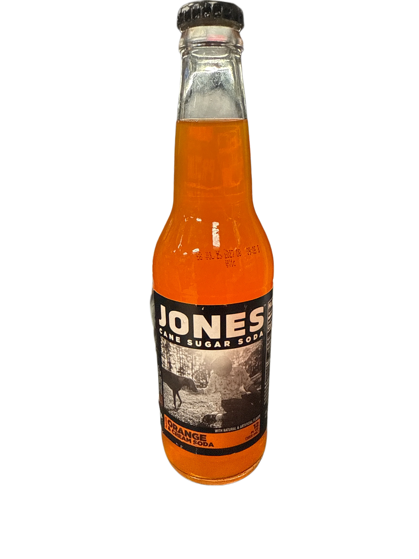 Jones Orange And Cream Soda Flavoured Glass Bottle 355ML - Canadian Edition