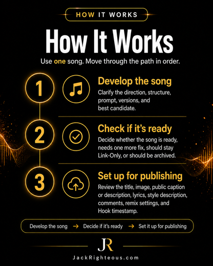 Free AI Song Development Workbook | Find Your Fire