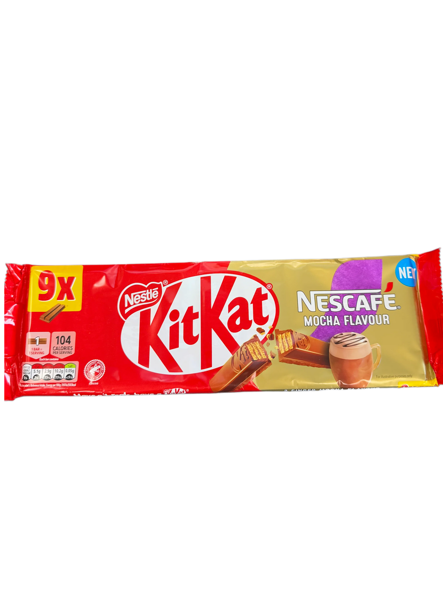 Kit Kat Nescafe Mocha Flavour 165.6G - U.K Edition