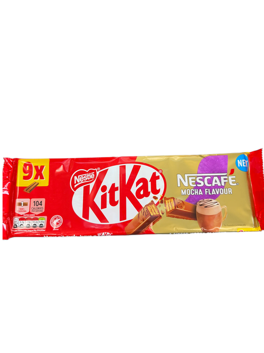 Kit Kat Nescafe Mocha Flavour 165.6G - U.K Edition