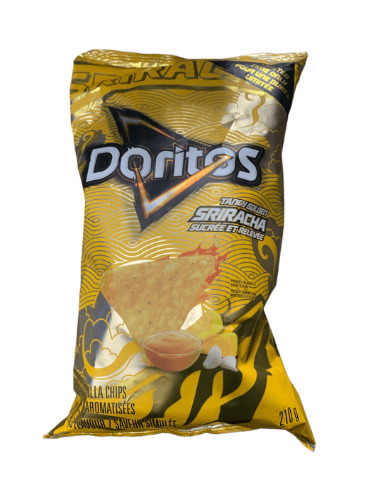 Doritos Tangy Golden Sriracha 210G - Canadian Edition