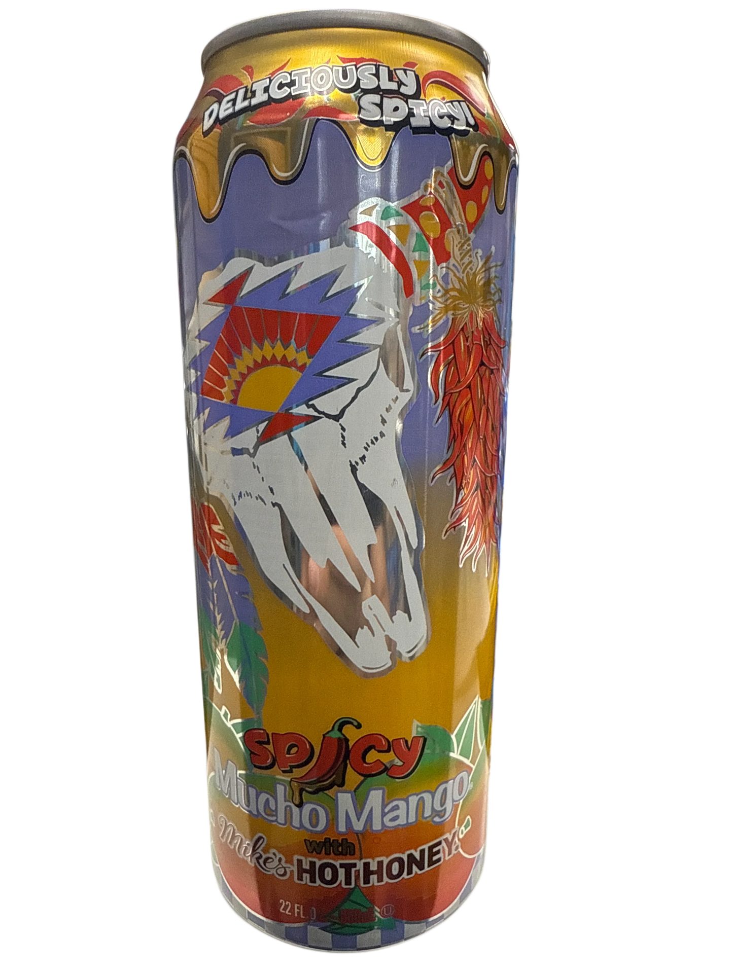 Arizonas Spicy Mucho Mango With Mikes Hot Honey 650ML - U.S Edition