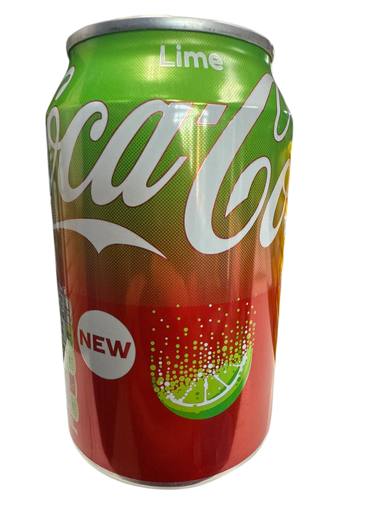 Coca Cola Lime Flavour Can 355ML - U.K Edition