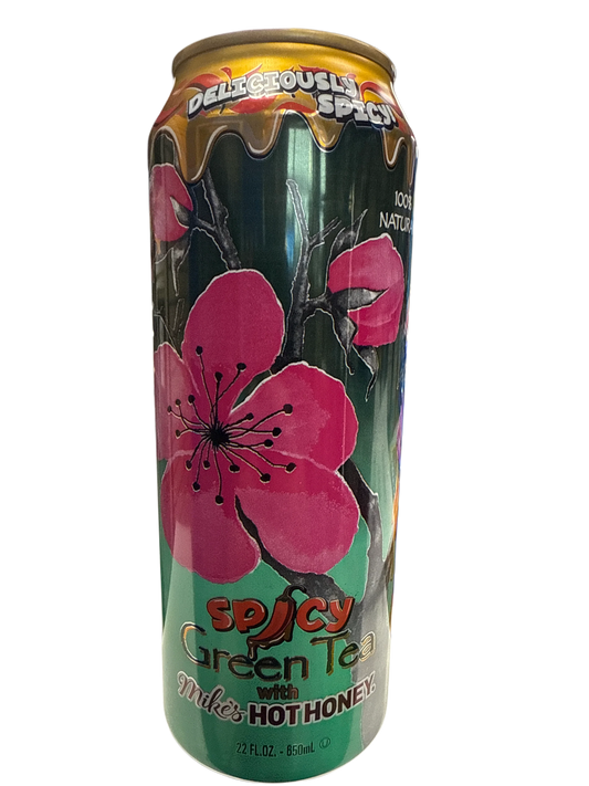 Arizonas Spicy Green Tea With Mikes Hot Honey 650ML - U.S Edition