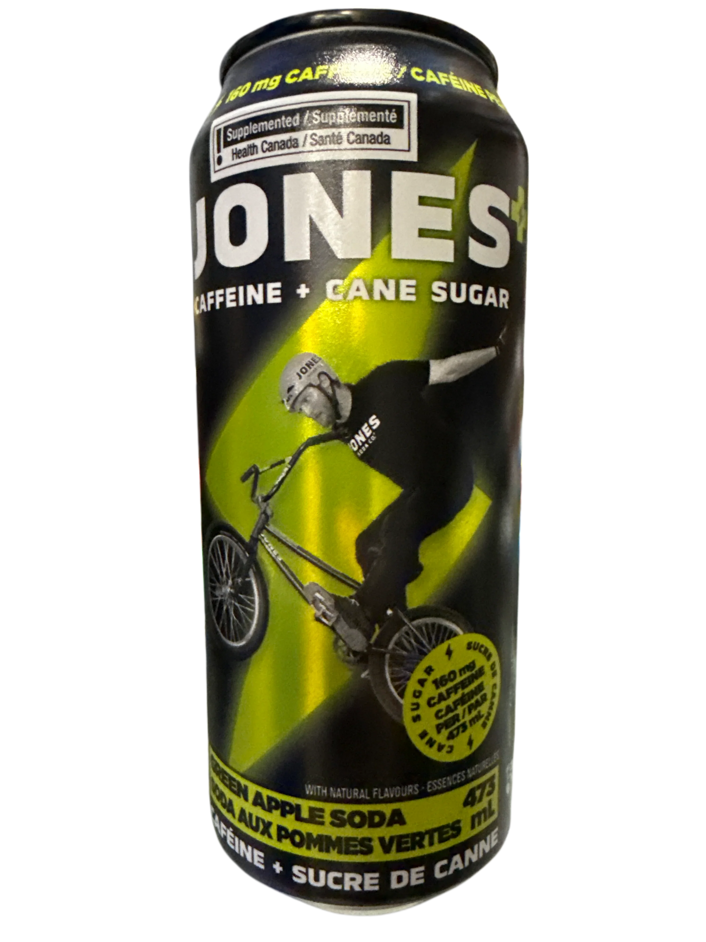 Jones Green Apple Energy Drink 473ML - Canadian Edition