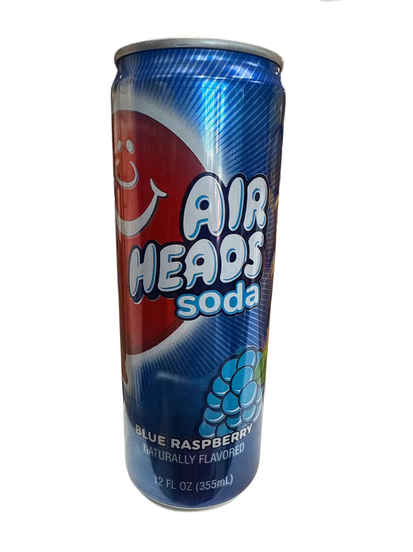 Air Heads Soda Blue Raspberry Flavour 355ML - U.S Edition