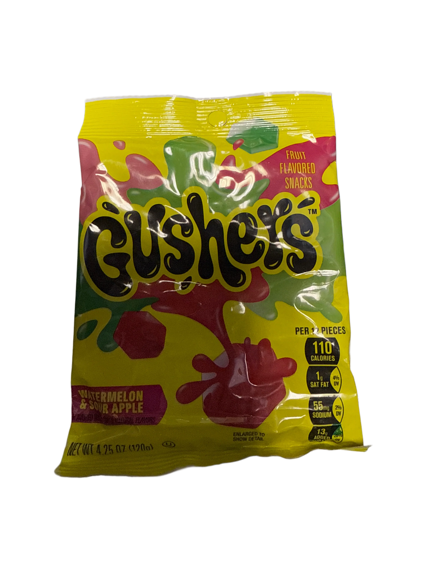 Fruit Gushers Watermelon And Sour Apple 120G - U.S Edition