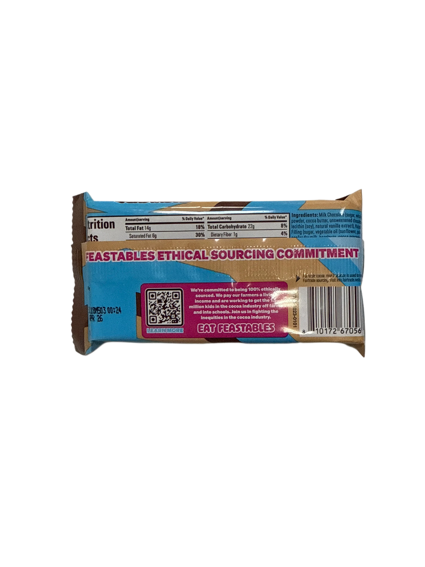 Mr Beast Feastables Creamy Chocolate Hazelnut Cups 40G - U.S Edition