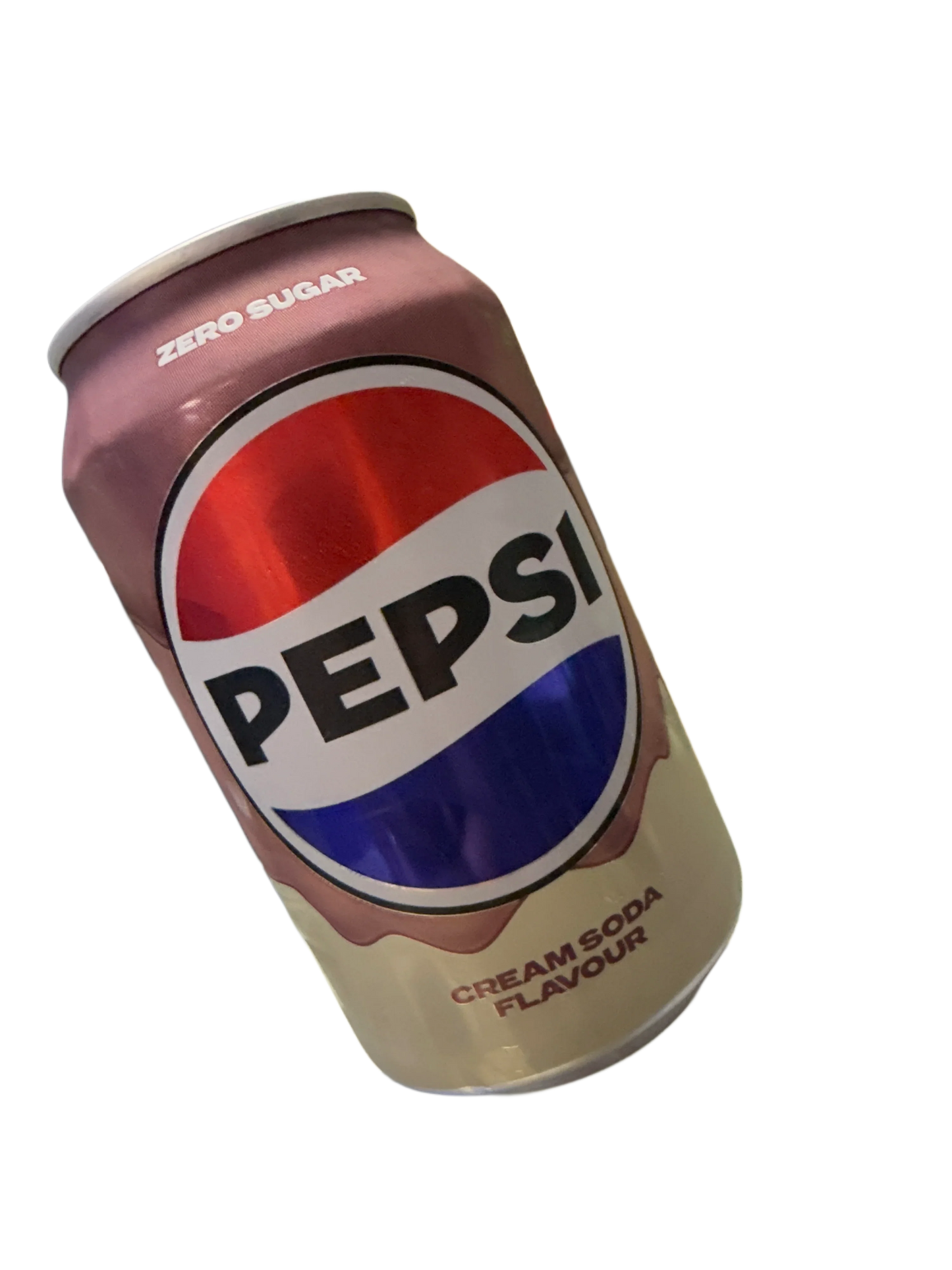 Pepsi Zero Cream Soda Flavoured Can 355ML - U.K Edition