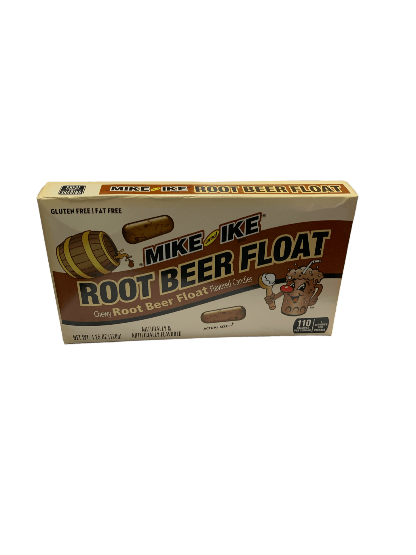 Mike and Ike Root Beer Float Chewy Candies 120G - U.S Edition
