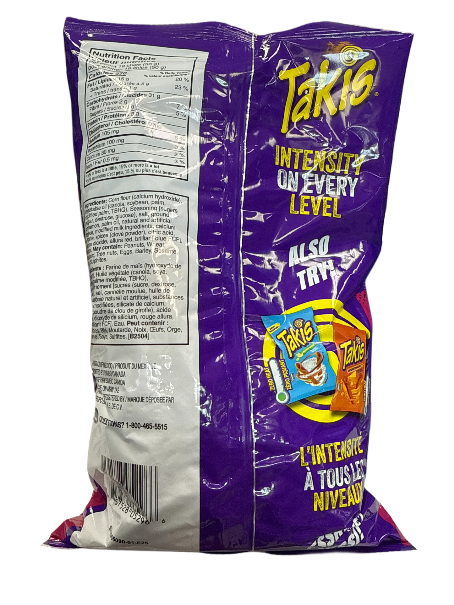 Takis Limited Edition Churro Charge 260G - Canadian Edition