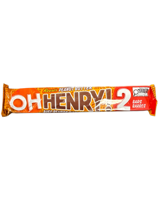 OH Henry King Size Reeses Peanut Butter 85G - Canadian Edition