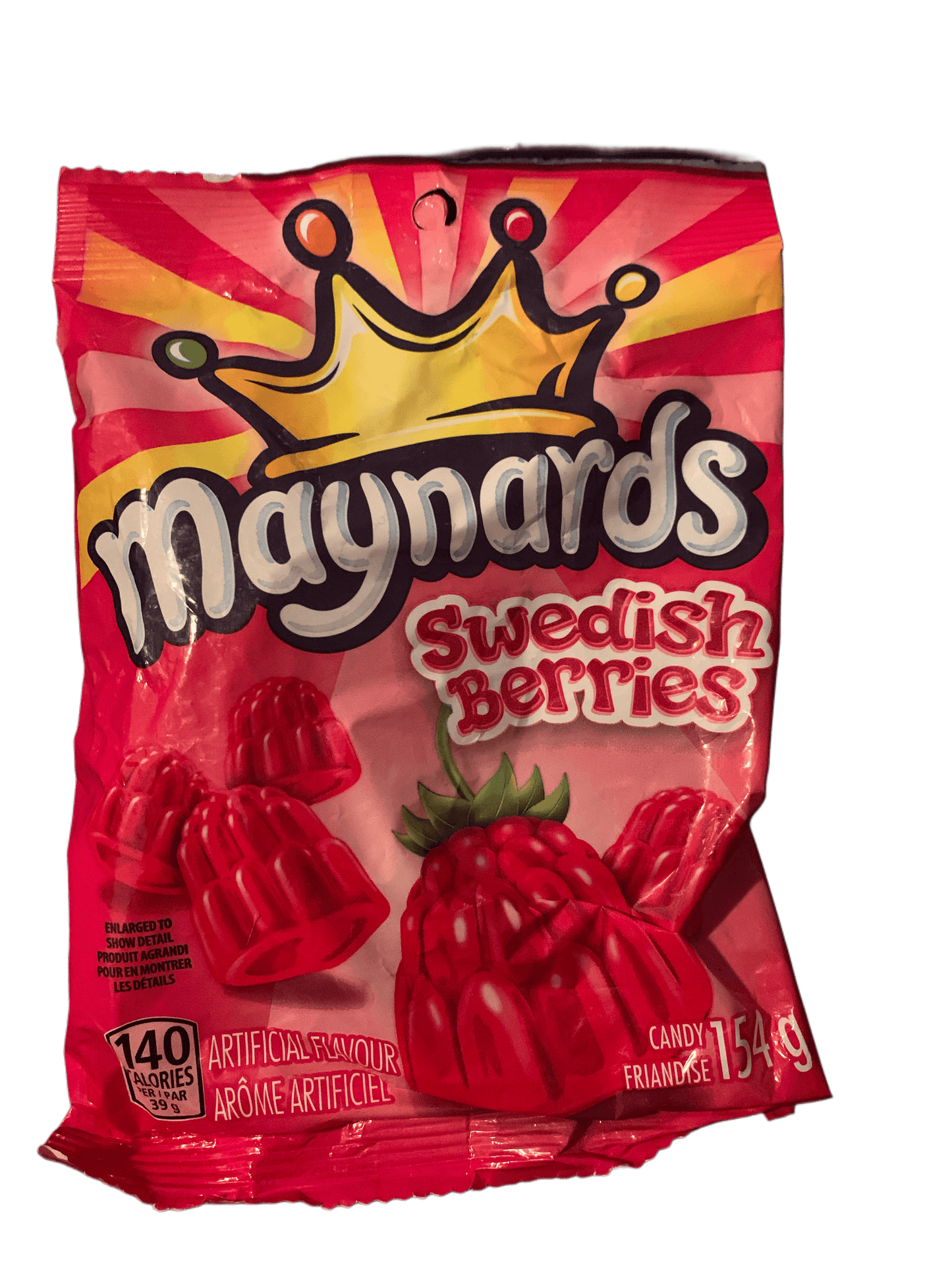 Maynards Swedish Berries 154G - Canadian Edition