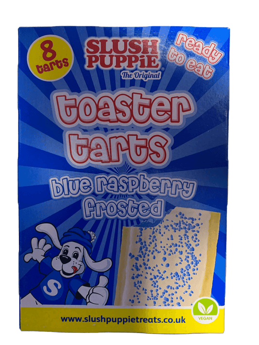 Slush Puppie Toaster Tarts Blue Raspberry Flavour 8 Tarts - U.K Edition