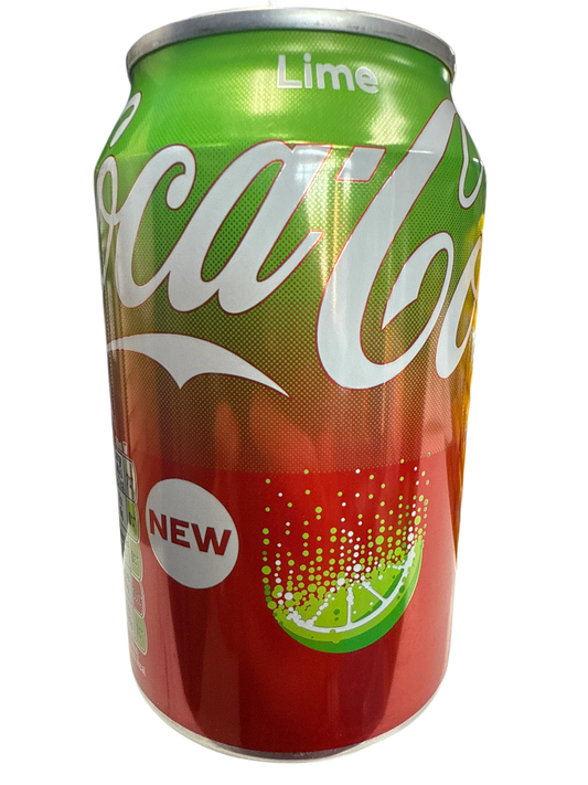 Coca Cola Lime Flavour Can 355ML - U.K Edition