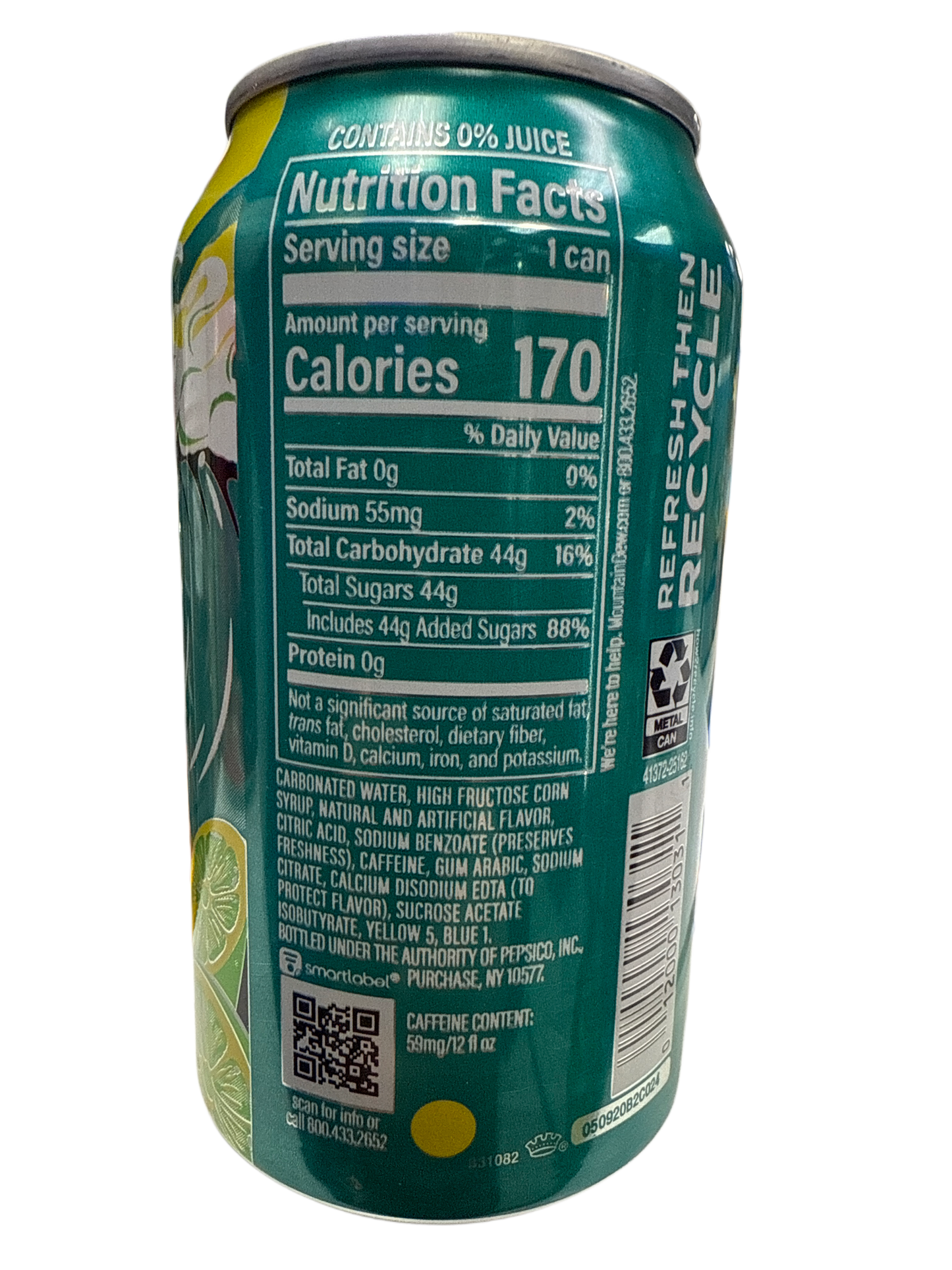Mountain Dew Baja Blast Can 355ML