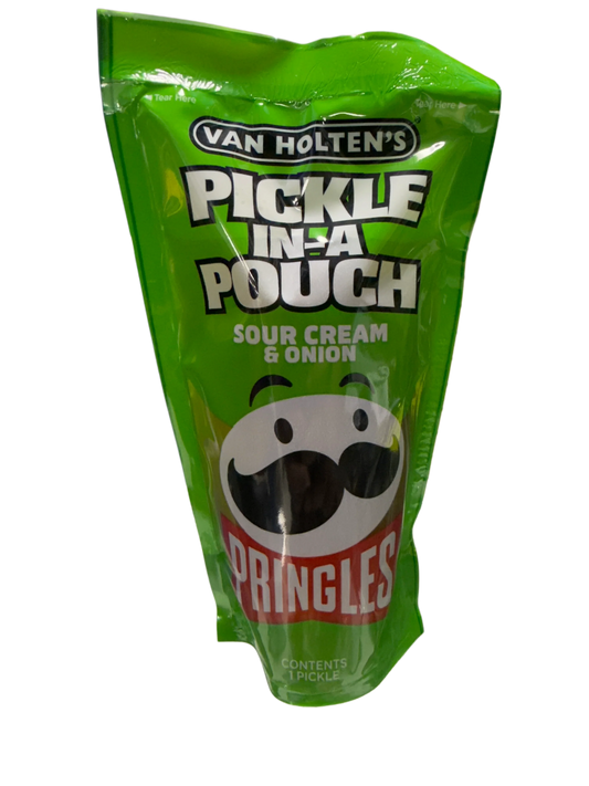 Van Holten's Pickle In A Pouch Sour Cream And Onion Pringles Edition - Canada