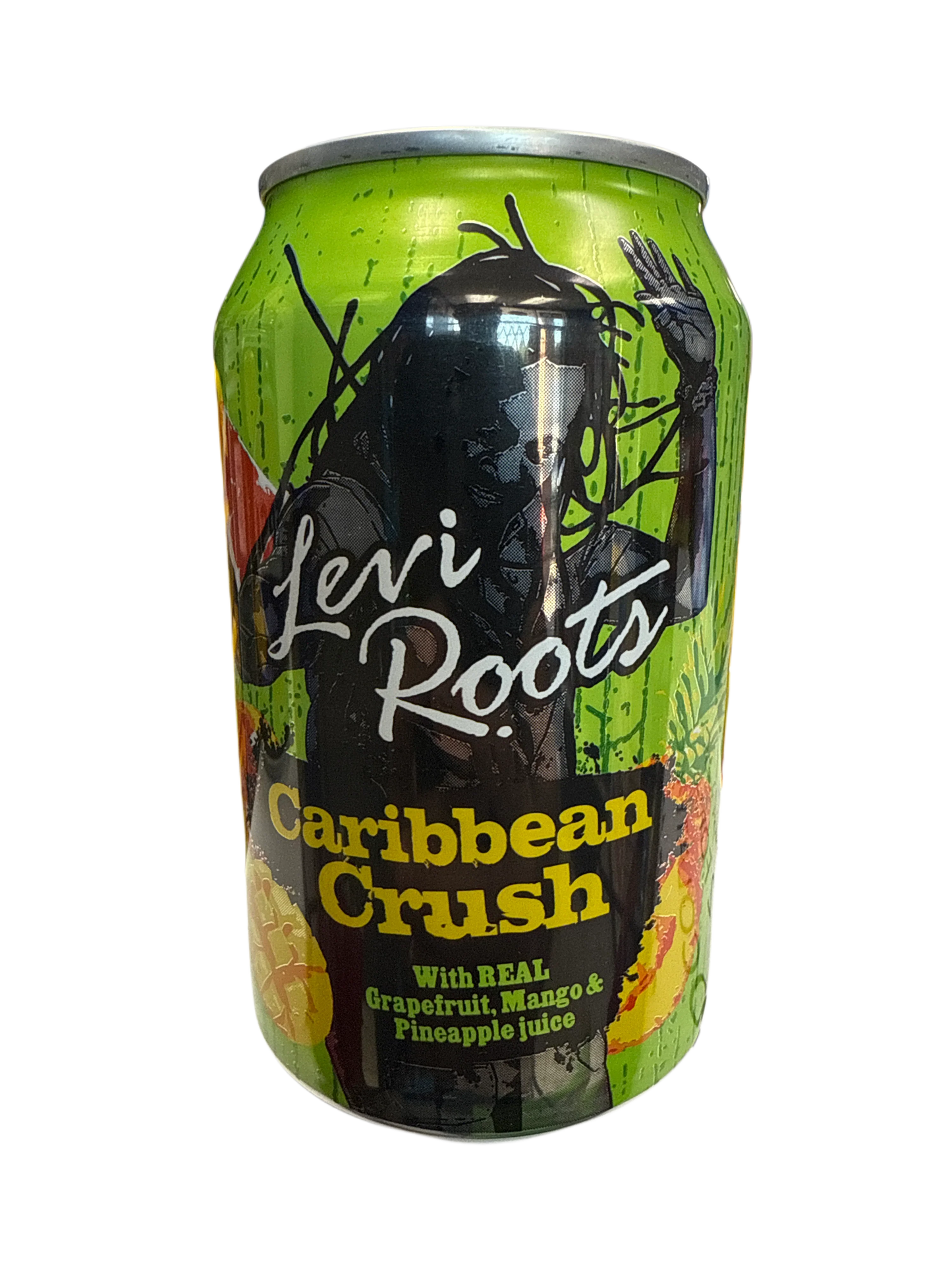 Levi Roots Caribbean Crush Grapefruit Mango Pineapple Flavour 355 ML - U.K Edition