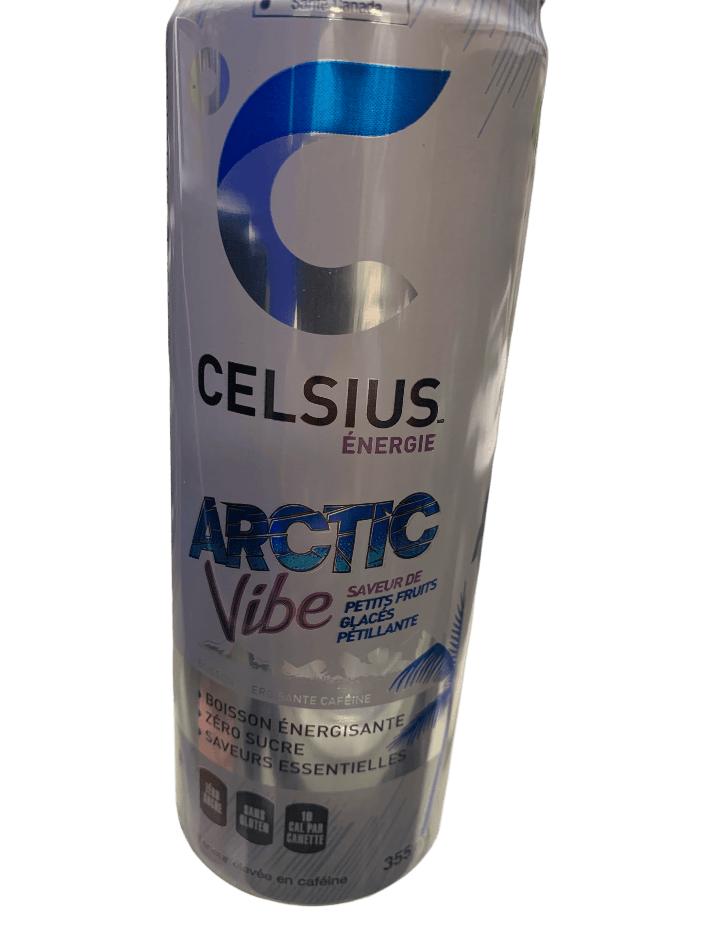 Celsius Arctic Vibe Zero Sugar Energy Drink 355ML - Canadian Edition