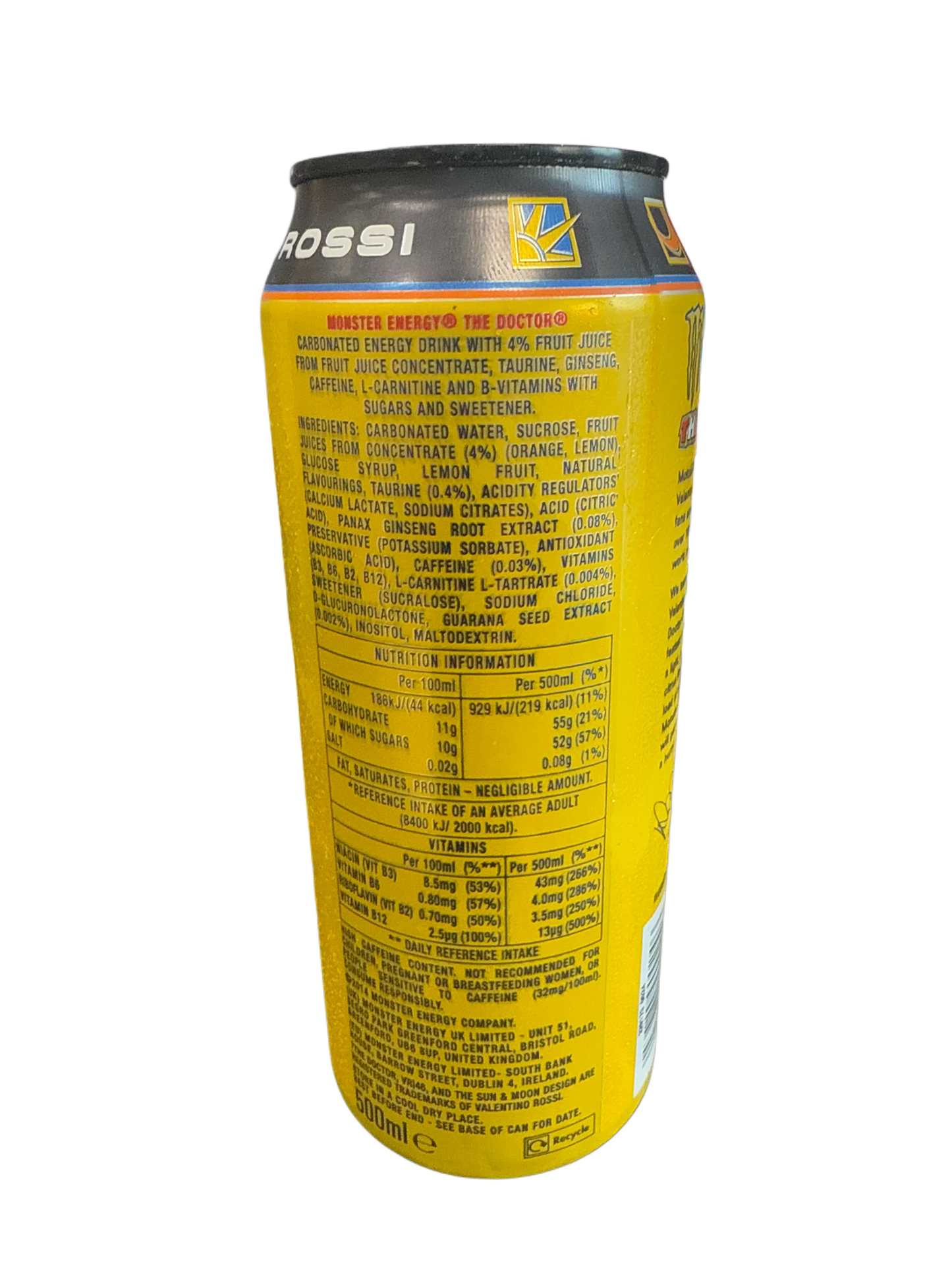 Monster Energy The Doctor Flavour 500ML - U.K Edition