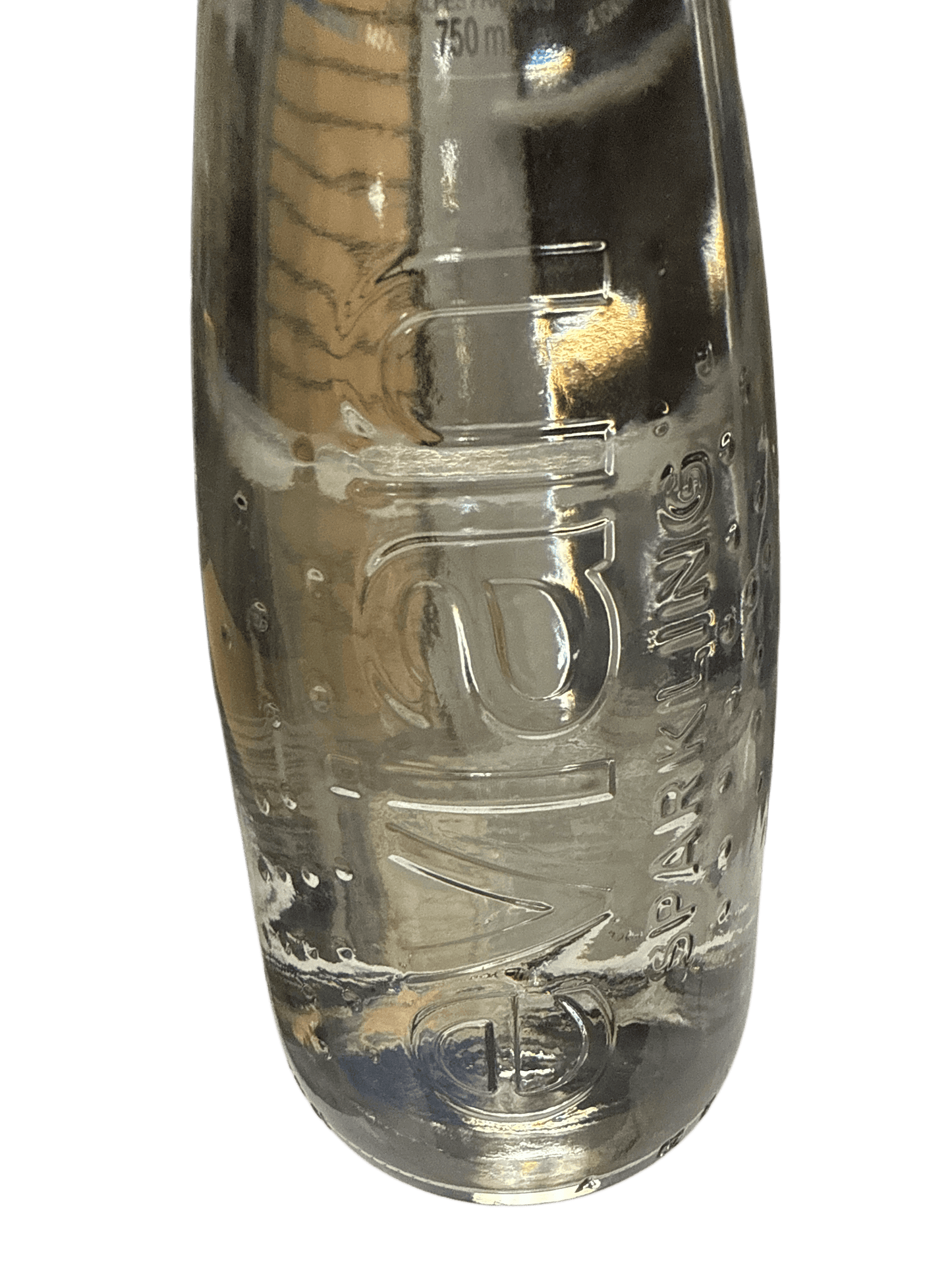 Evian Sparkling Water Glass Bottle 750ML - Canadian Edition