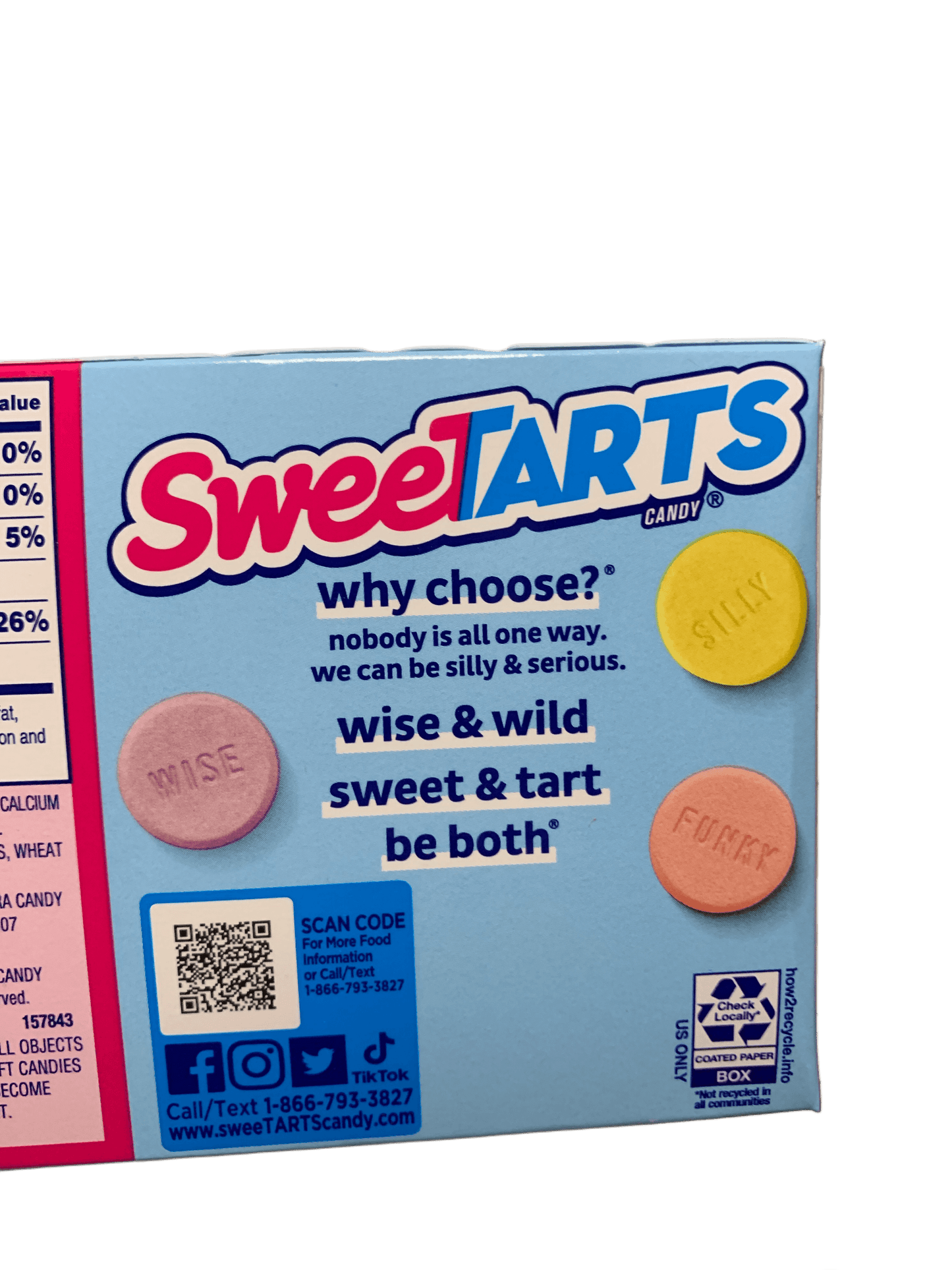 Sweet Tarts Original Theater Box 141G - Mexican Edition