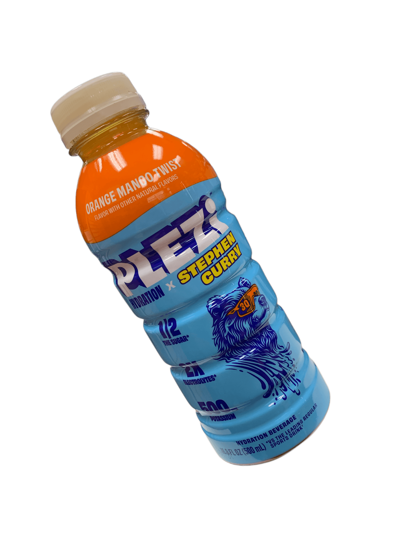 Plezi Hydration (Stephen Curry) Orange Mango Twist Flavour 500ML - U.S Edition