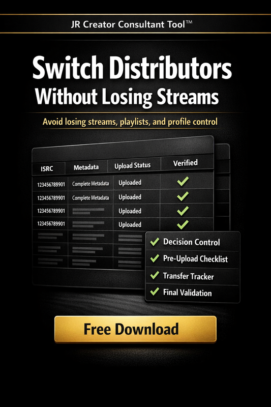 Switch distributors without losing streams, playlists, or profile control with this music transfer execution tool
