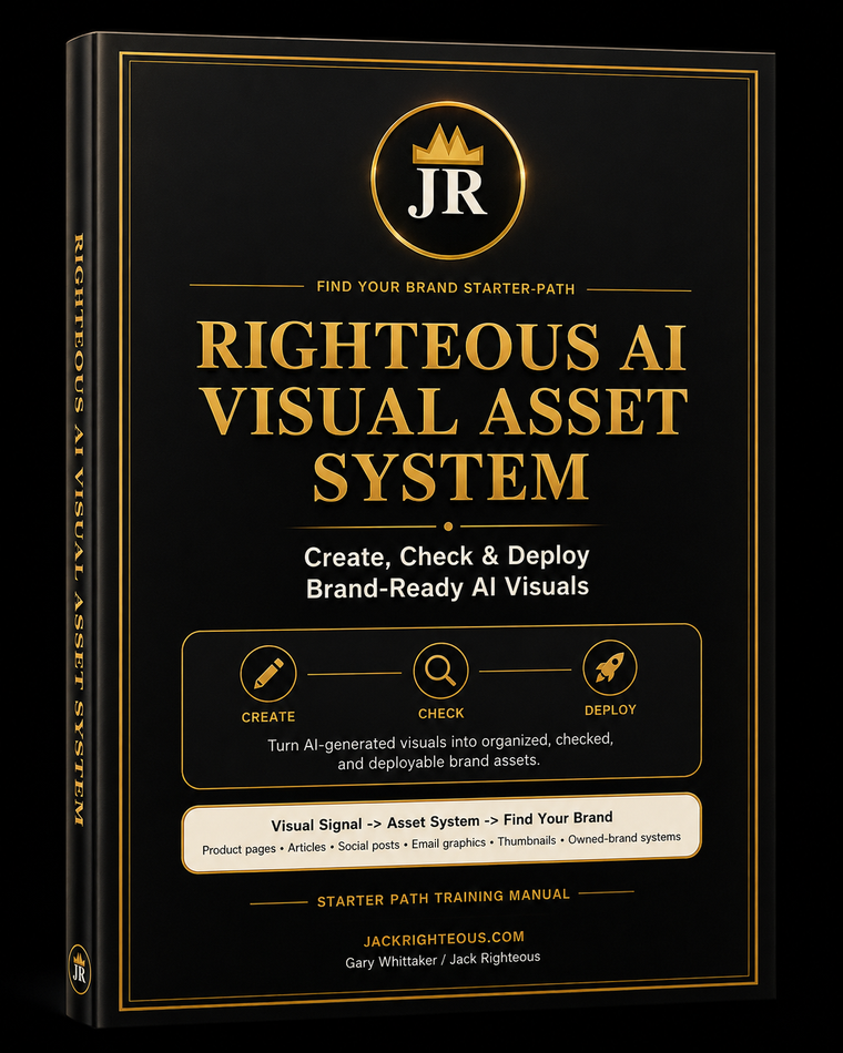 Righteous AI Visuals – Monetarisiere & Schütze Deine AI Kunst