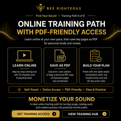 Monetize Your Sound: AI Music Training Path 6