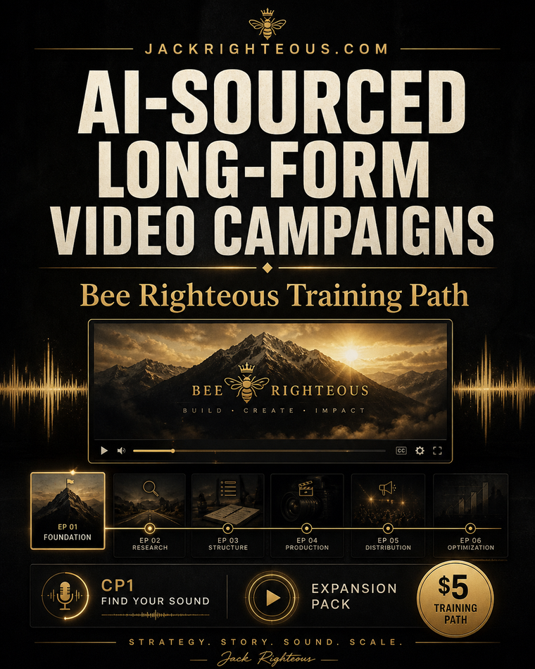AI-Sourced Long-Form Video Campaigns | C$5 Training Path