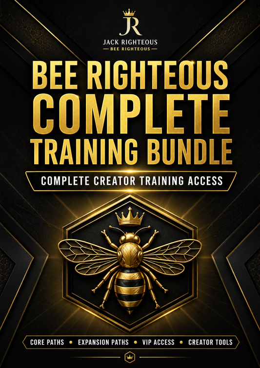 Complete Bundle Kit: AI Creator Training, Tools & Consultation | Jack Righteous