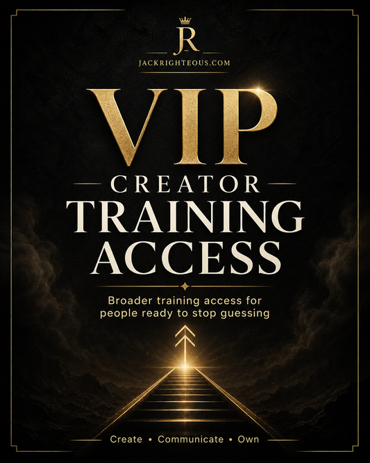 VIP PLUS AI Creator Training Access | Jack Righteous