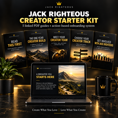 Free Jack Righteous Creator Starter Kit | Build With AI With Direction