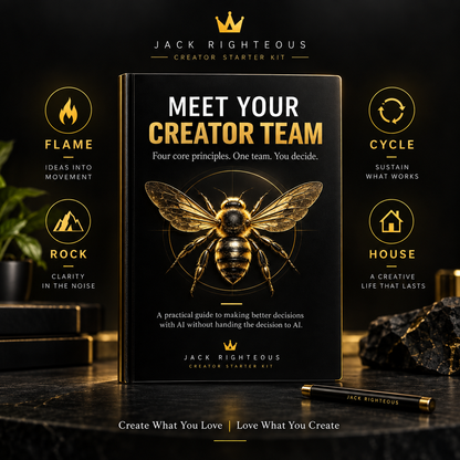 Free Jack Righteous Creator Starter Kit | Build With AI With Direction
