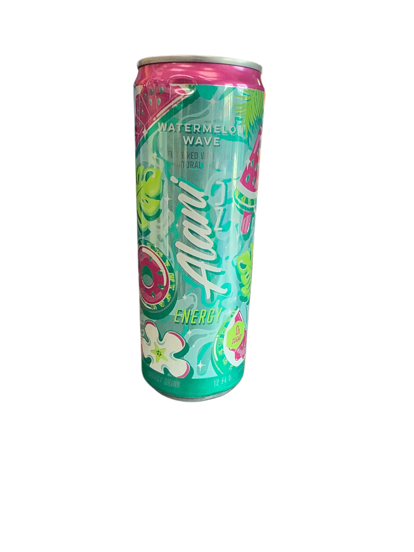 Alani Watermelon Wave Energy Drink 355ML - Green can - International Edition