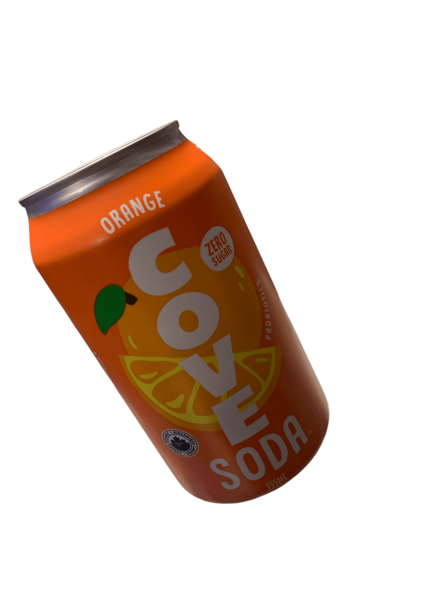 Cove Prebiotic Orange Flavoured Soda 355ML - Canadian Edition