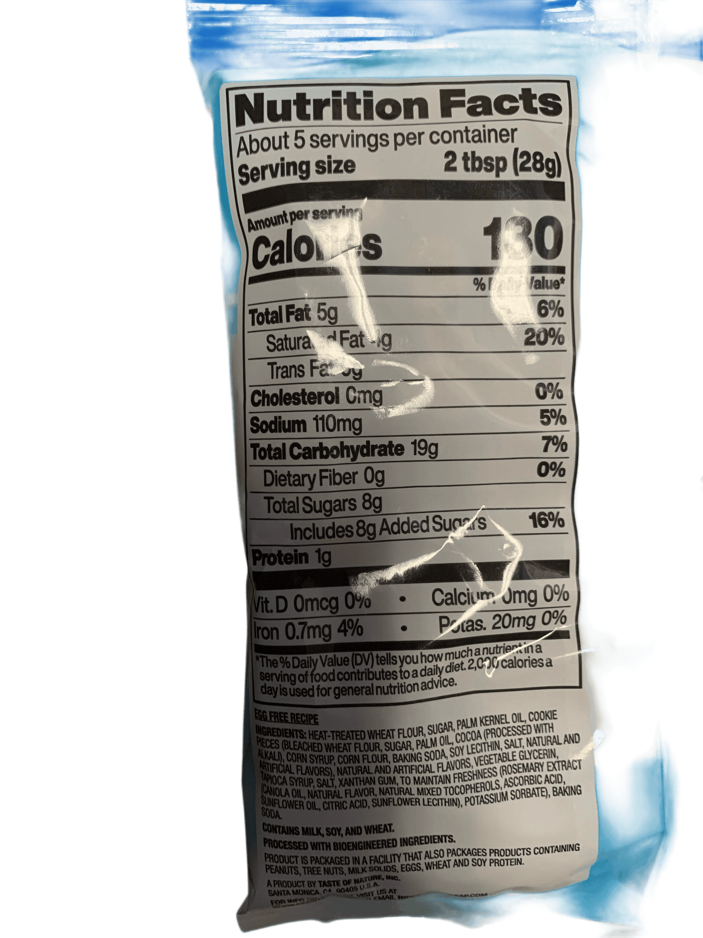 Cookie Dough Bites Cookies and Cream Flavour 142G - U.S Edition