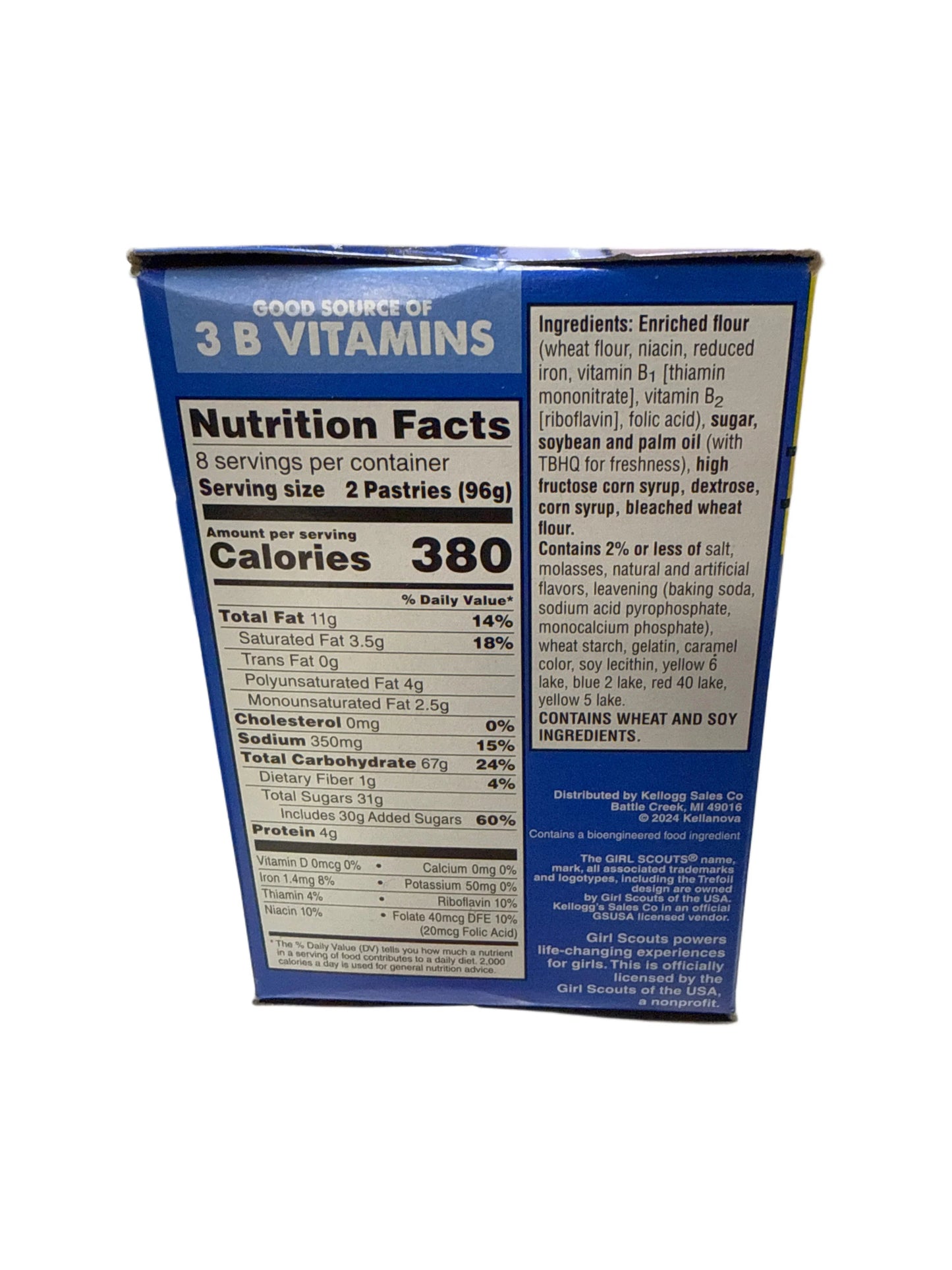 Pop Tarts Girl Scouts Coconut Caramel Flavour - U.S.A Edition