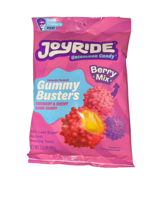 Ryan Trahan's Joyride Gummy Busters Berry Mix Flavour 99G - U.S Edition