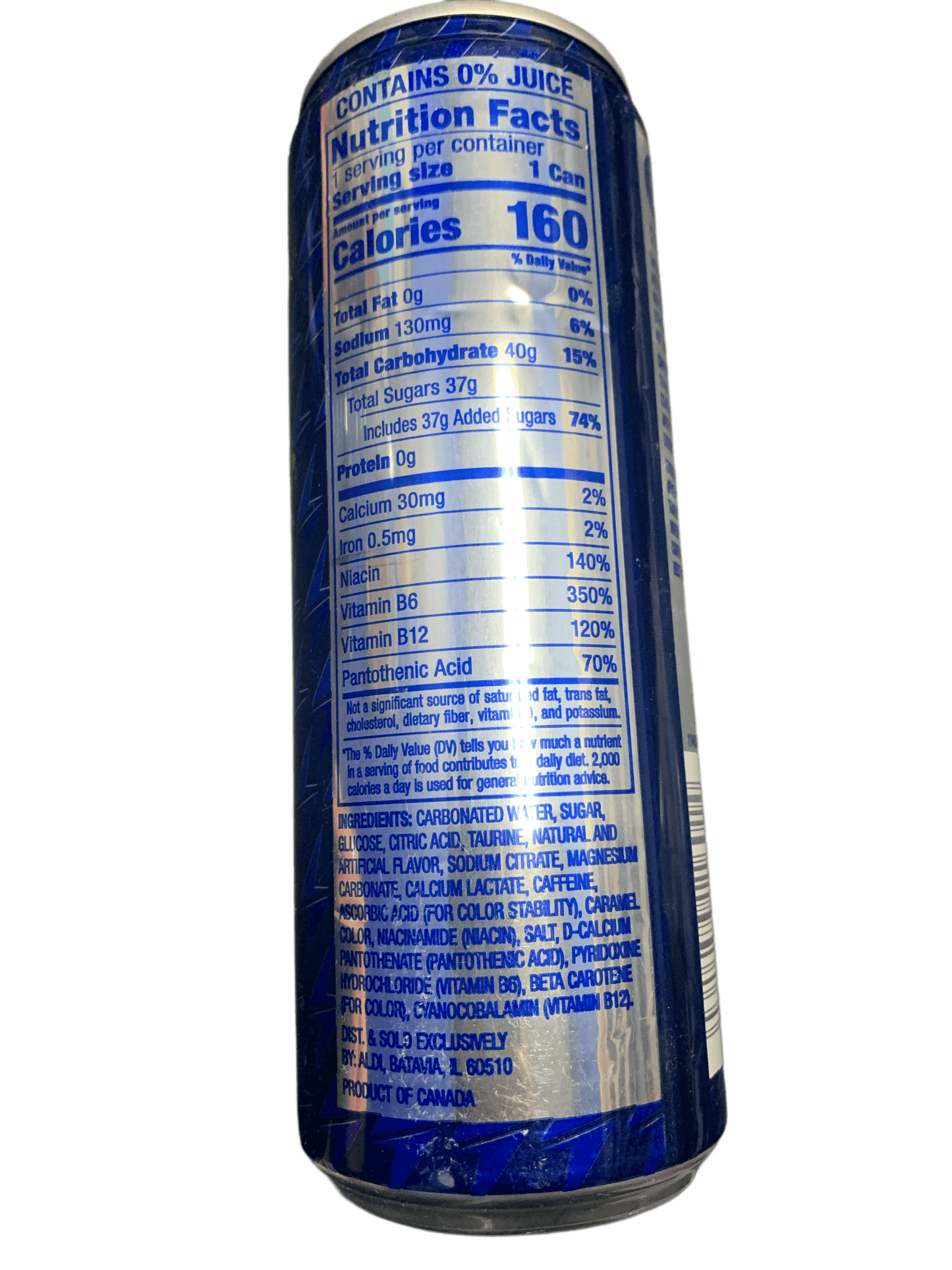 Summit Red Thunder Berry Energy Drink 355ML - Canadian Edition