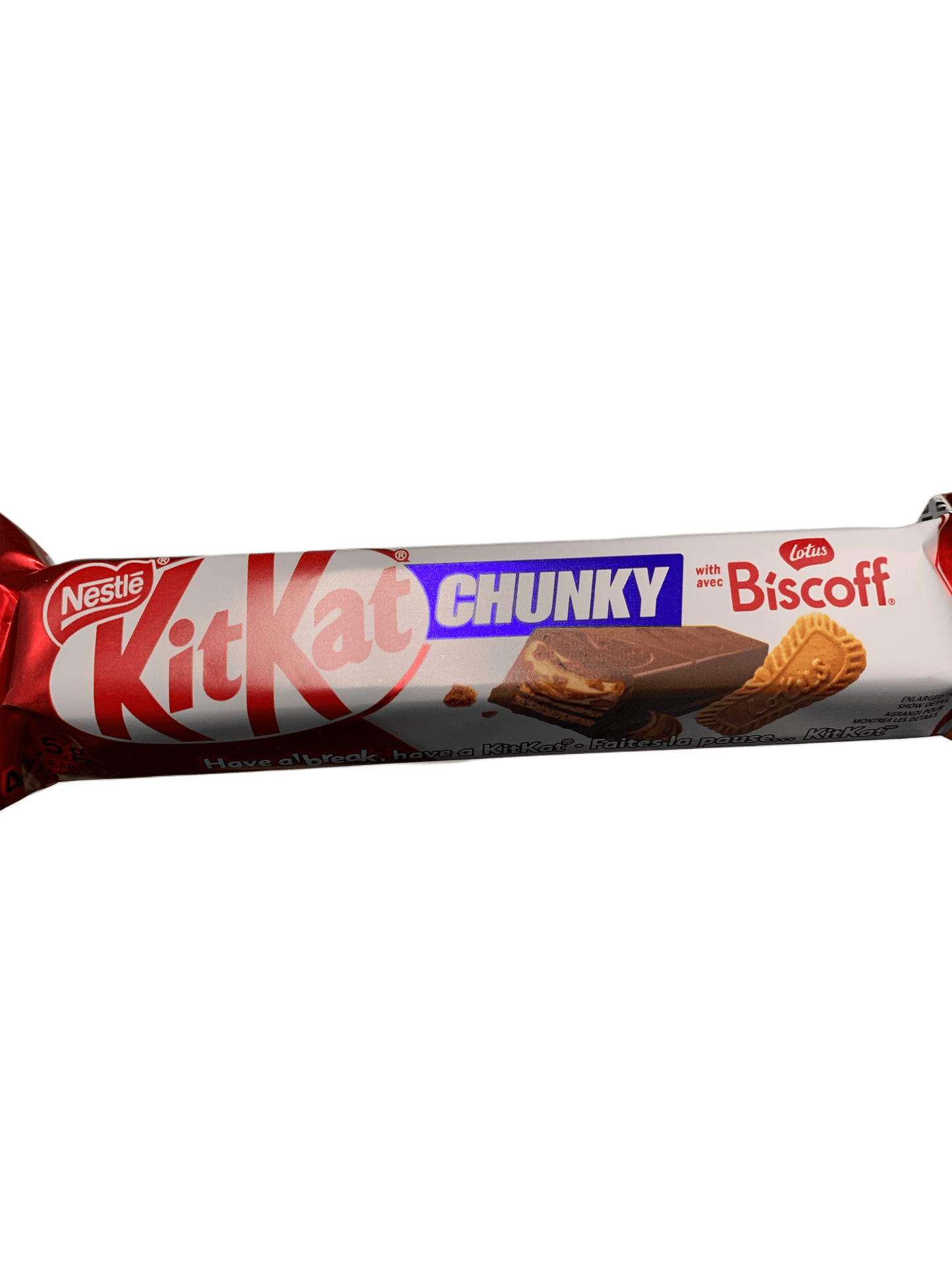 Kit Kat Chunky Lotus Biscoff 41.5G - Canadian Edition