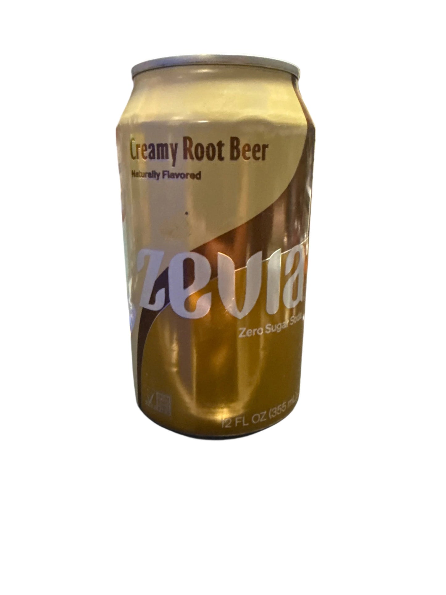 Zevia Zero Sugar Creamy Root Beer Flavoured Soda 355ML - Canadian Edition