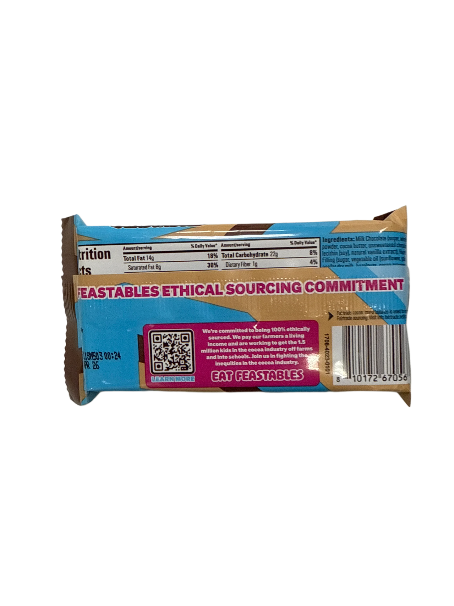 Mr Beast Feastables Creamy Chocolate Hazelnut Cups 40G - U.S Edition