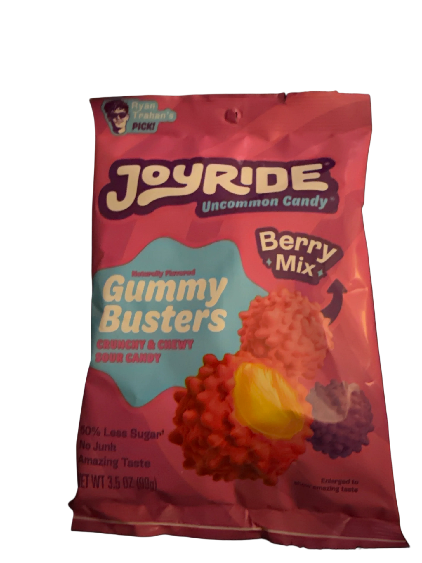 Ryan Trahan's Joyride Gummy Busters Berry Mix Flavour 99G - U.S Edition