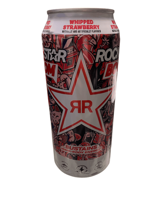 Rockstar Whipped Strawberry Energy Drink 475ML - U.S Edition