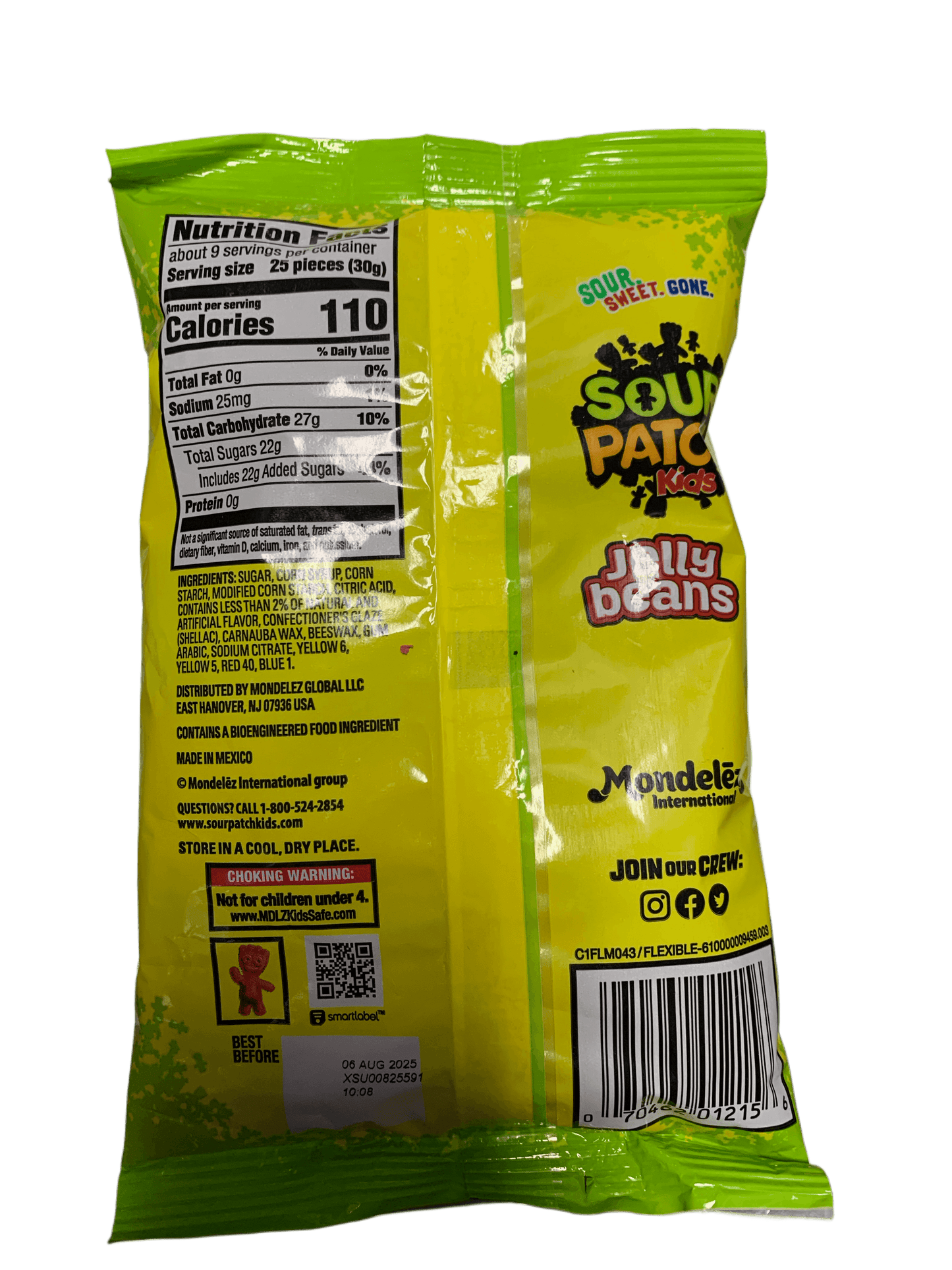 Sour Patch Kids Easter Jelly Beans 283g - Mexican Edition