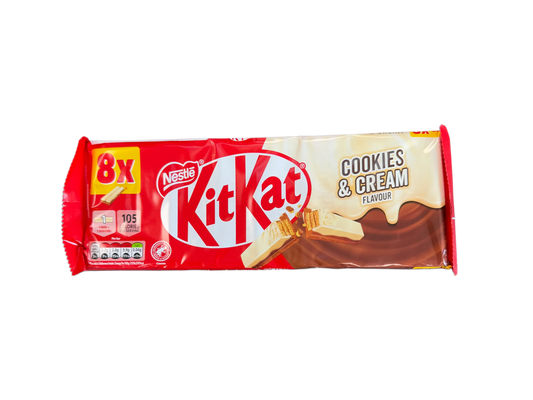 Kit Kat Cookies And Cream Flavour 165.6G - U.K Edition